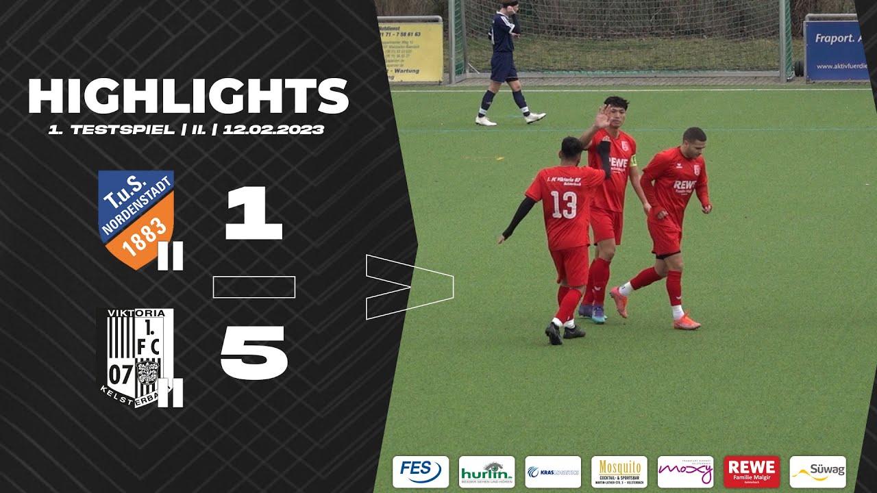 TuS Nordenstadt II - Viktoria Kelsterbach II | 1. Testspiel II. | Highlights | 12.02.2023