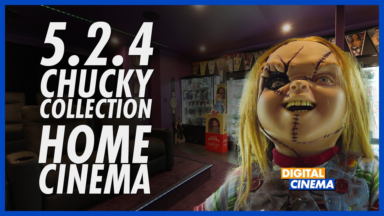 Ultimate 5.2.4 Home Theater : Lexicon RV-6, Chucky Memorabilia & Stunning Tech Setup!