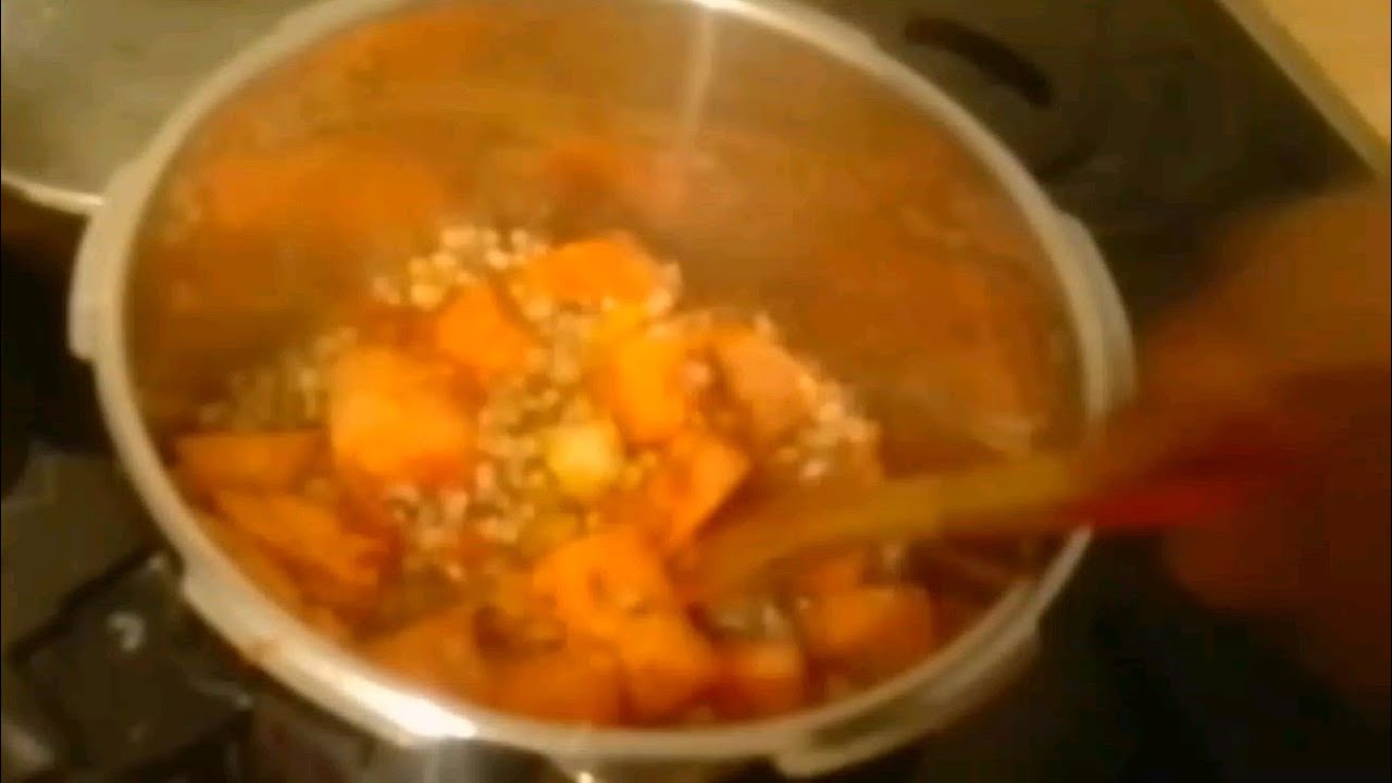 Cook beans and sweet potatoes this way you will like i,. thank me later.