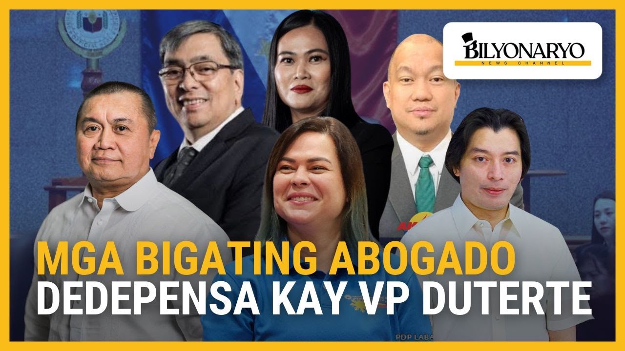 VP Sara, may 16 abogado sa impeachment — kasama ang mga beterano ng malalaking kaso | Agenda