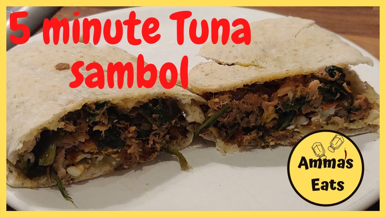 5 minute tuna sambol!