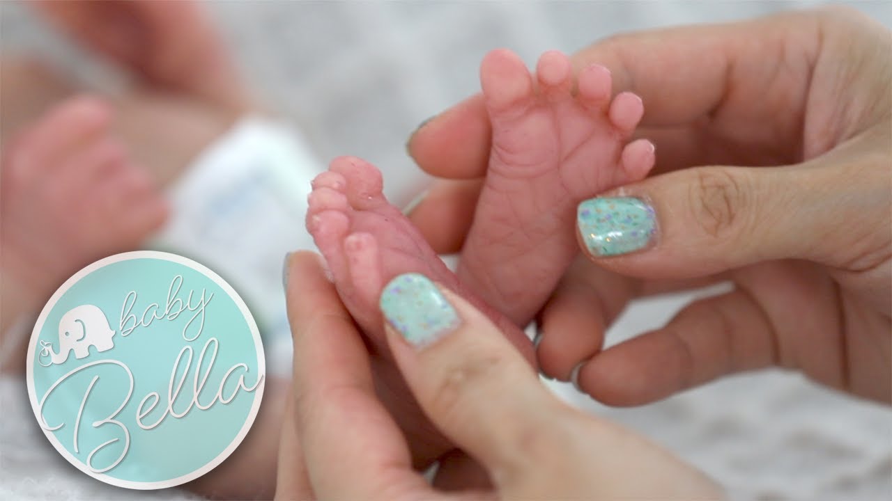Full Body Silicone Micropreemie Baby Bella by Weebabies Nursery