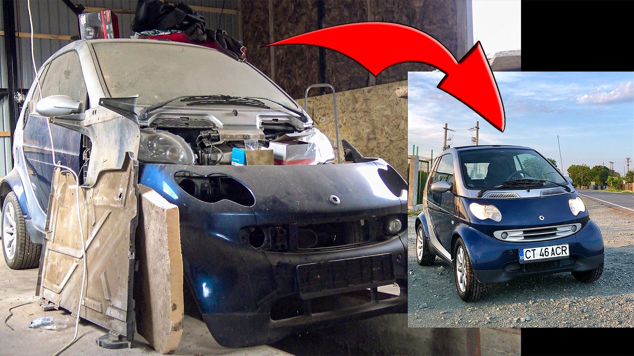 I restored my cheap Smart Fortwo