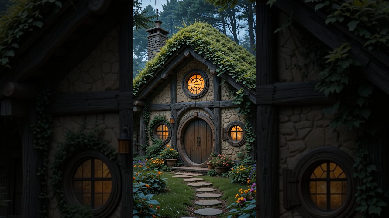 Living in a Real-Life Hobbit House! 🧙&zwj;♂️🏡 | Cozy Forest Vibes Inside!