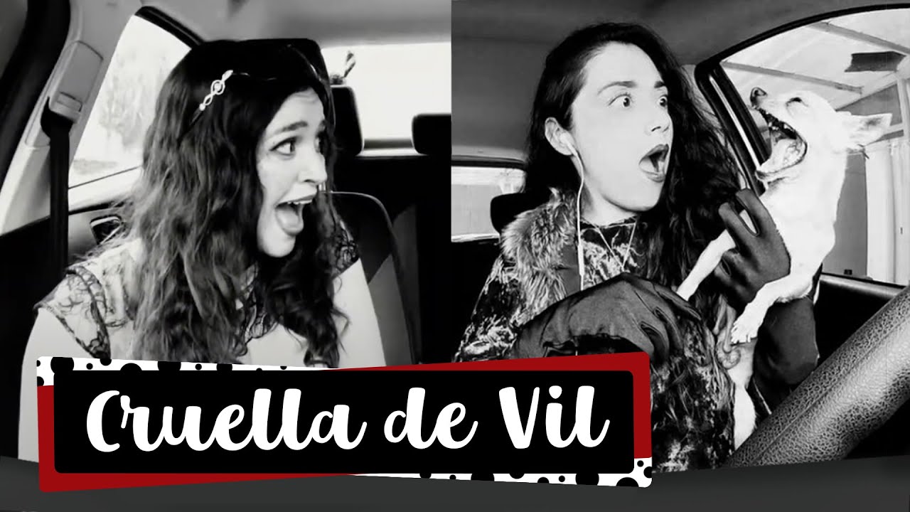 CRUELLA DE VIL - 101 DÁLMATAS EN EL AUTO (COVER)