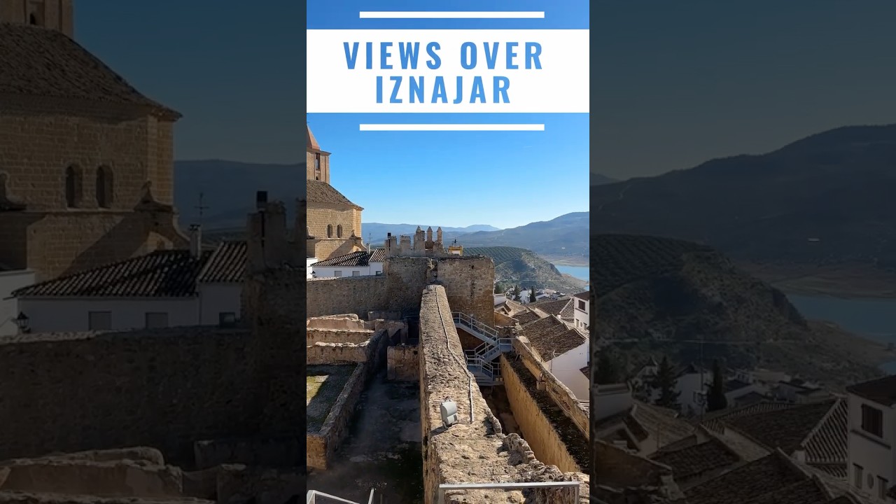 Breathtaking Views Over Iznajar! 🇪🇸 #spaintravel