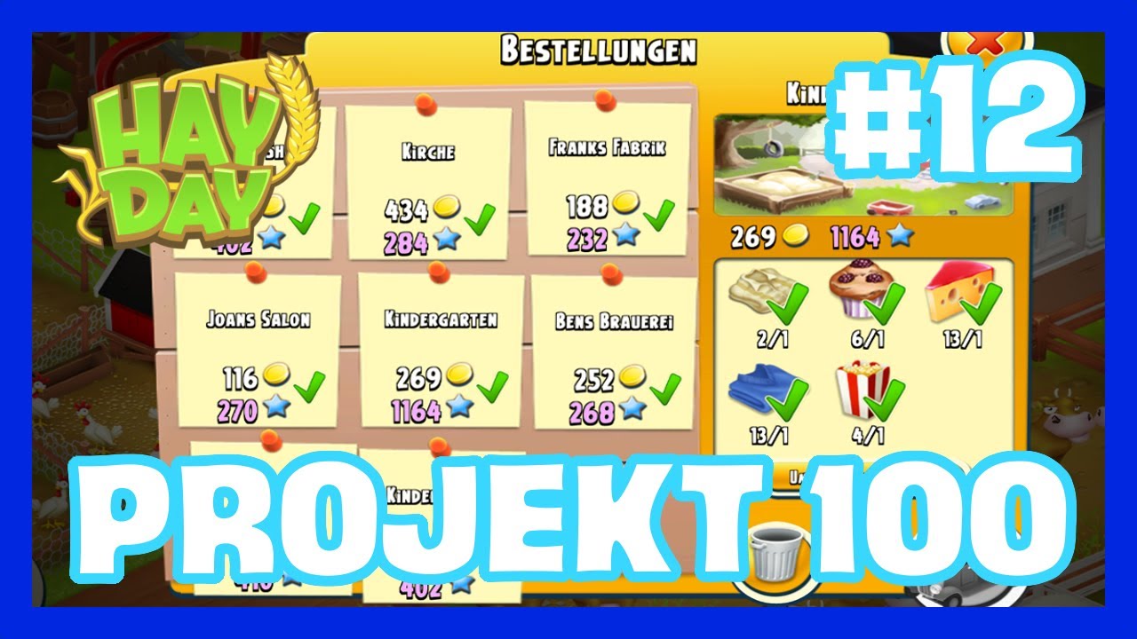Hay Day Projekt 100 | LEVELN! Level 30-33 2x XP LKW | SyromerB #12