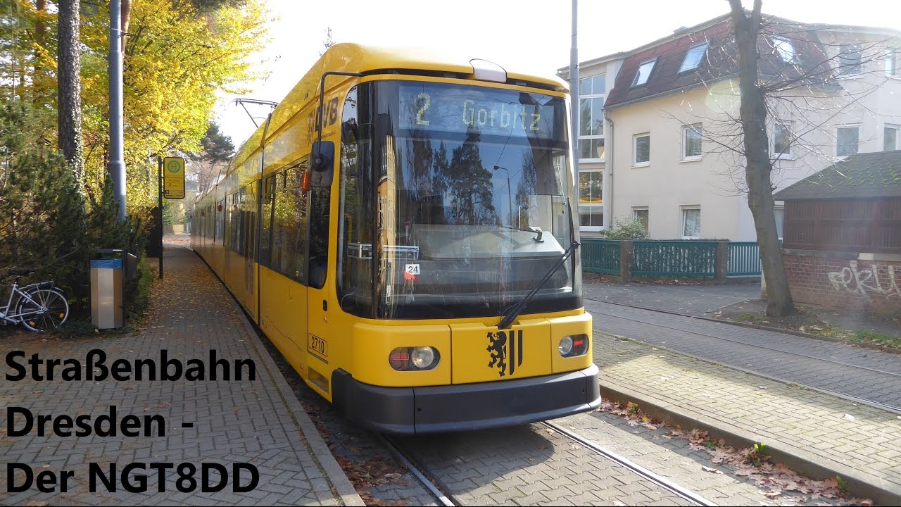 Straßenbahn Dresden - Der NGT8DD [HD]