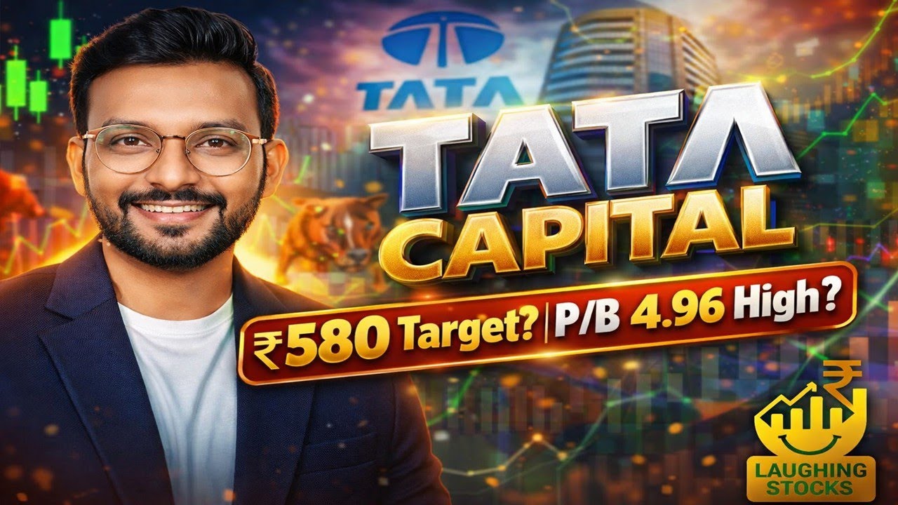 #64 TATA CAPITAL: ₹580 Target? | P/B 4.96 High? 📈 Full Stock Analysis in DEC 2025