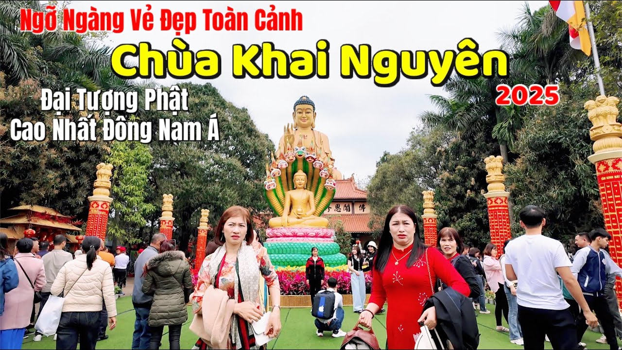 Chùa Khai Nguyên - Sơn Tây Hà Nội 2025 | Vẻ Đẹp Toàn Cảnh Và Đại Tượng Phật Cao Nhất Đông Nam Á.