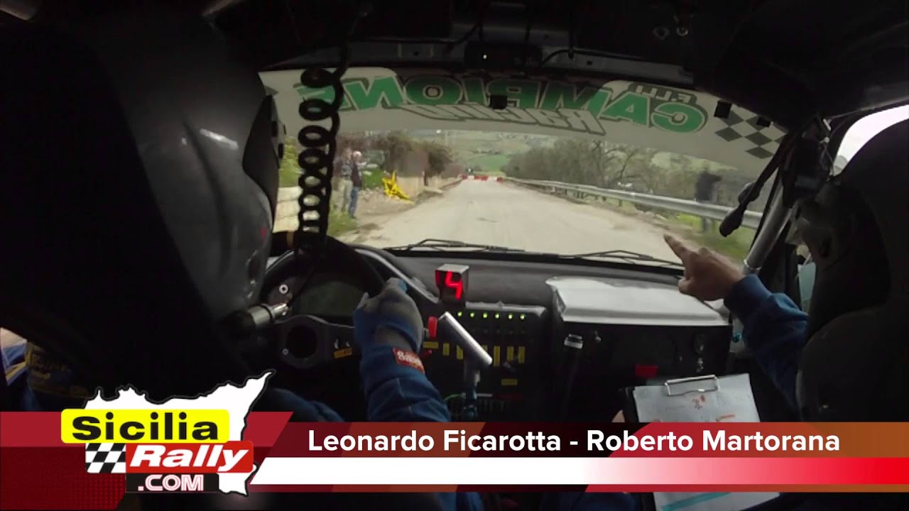 L.Ficarotta - R.Martorana alla 1a Gimkana San Cipirello