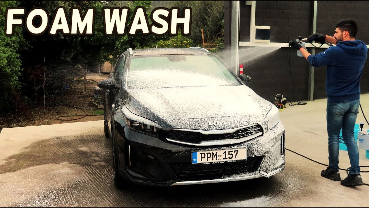 KIA XCEED Deep Clean Foam Wash - Exterior Detail - ASMR