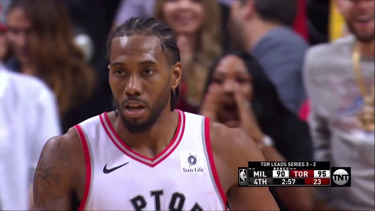 Last 5 mins of 2019 NBA Eastern Conference Final Game 6 Milwaukee Bucks vs Toronto Raptors