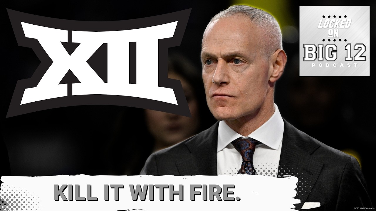 LOL: Big 12, Brett Yormark Remove AWFUL LED Court at Basketball Tournament | BYU, Kansas, Texas Tech