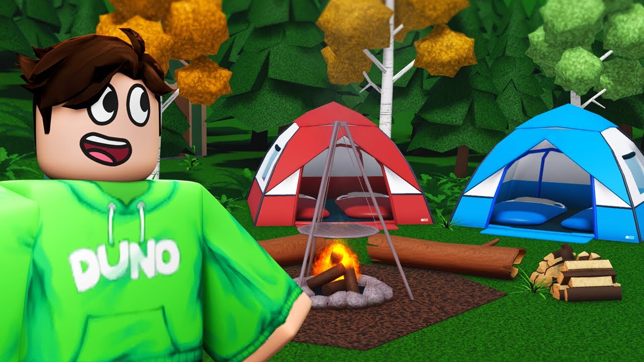 Bygger en CAMPING i Bloxburg