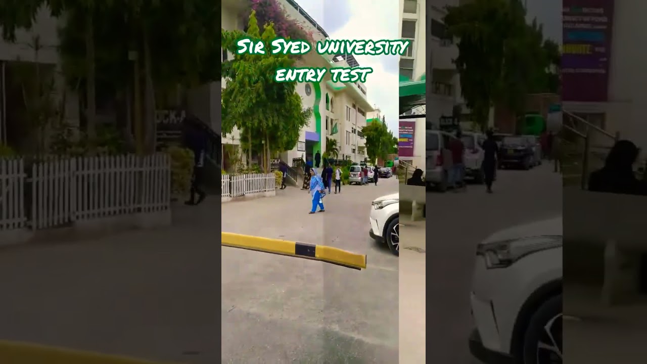 Sir Syed University Entry Test #shorts#entryTest#Ssuet#SirSyedUniversity
