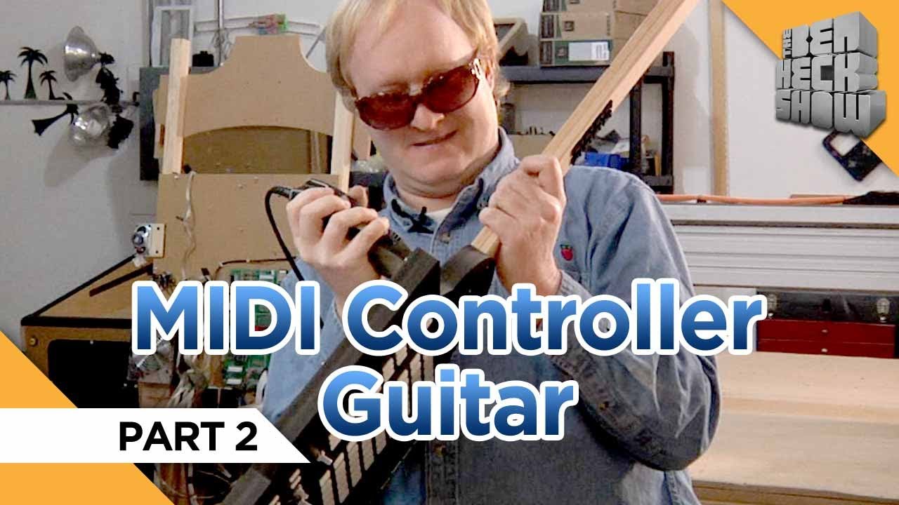 Finishing Your Midi Controller Guitar!