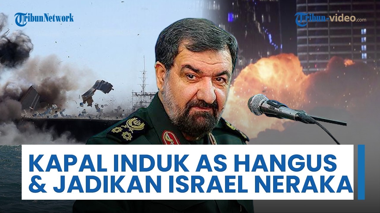 Update Perang Timur Tengah: Kapal Induk AS Terbakar serta Rudal Iran akan Ubah Israel seperti Neraka