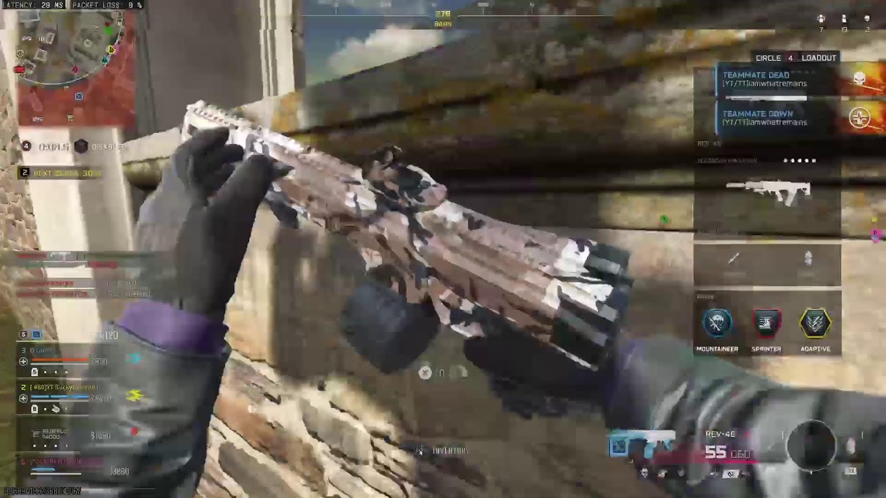 Late night Warzone grind