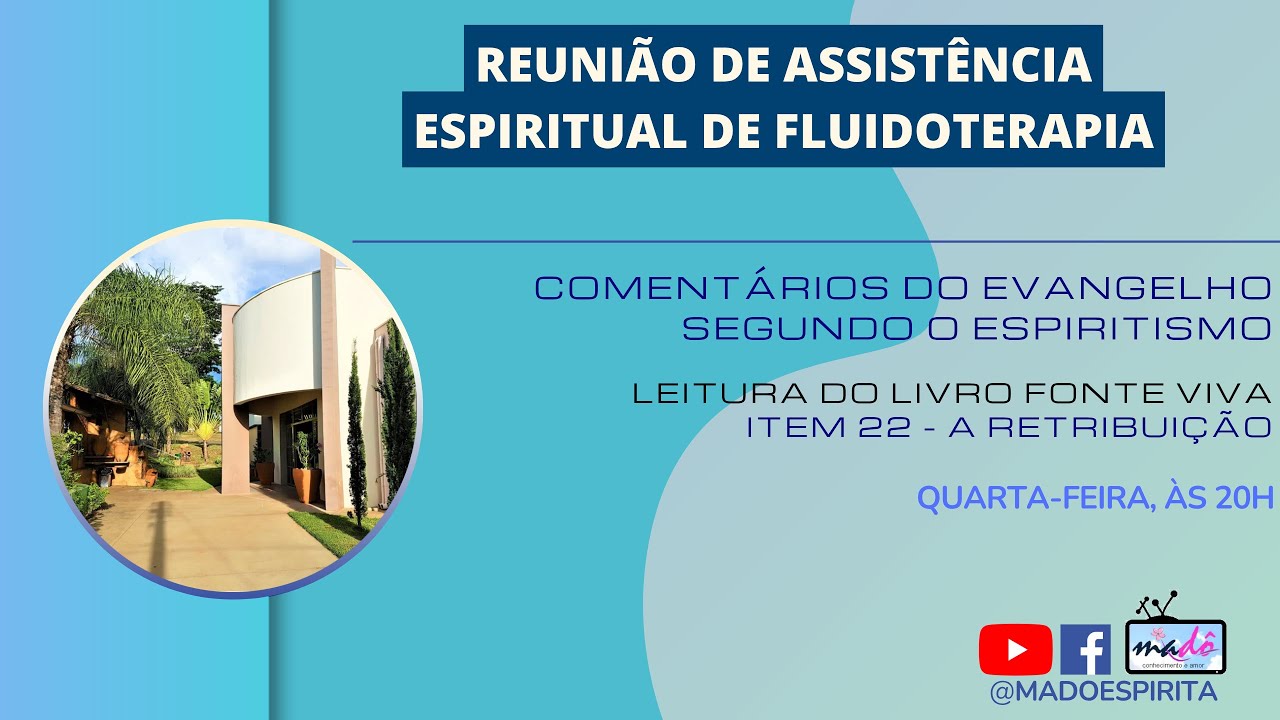 Assistência espiritual a distância de fluidoterapia - A retribuição