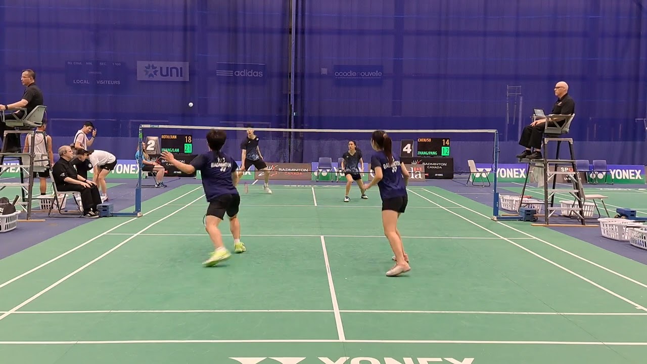 Moncton National Mai 2024 XD U19 Oliver Chen & Lyric Su vs Ethan Zhang & Catherine Yunyi Pang