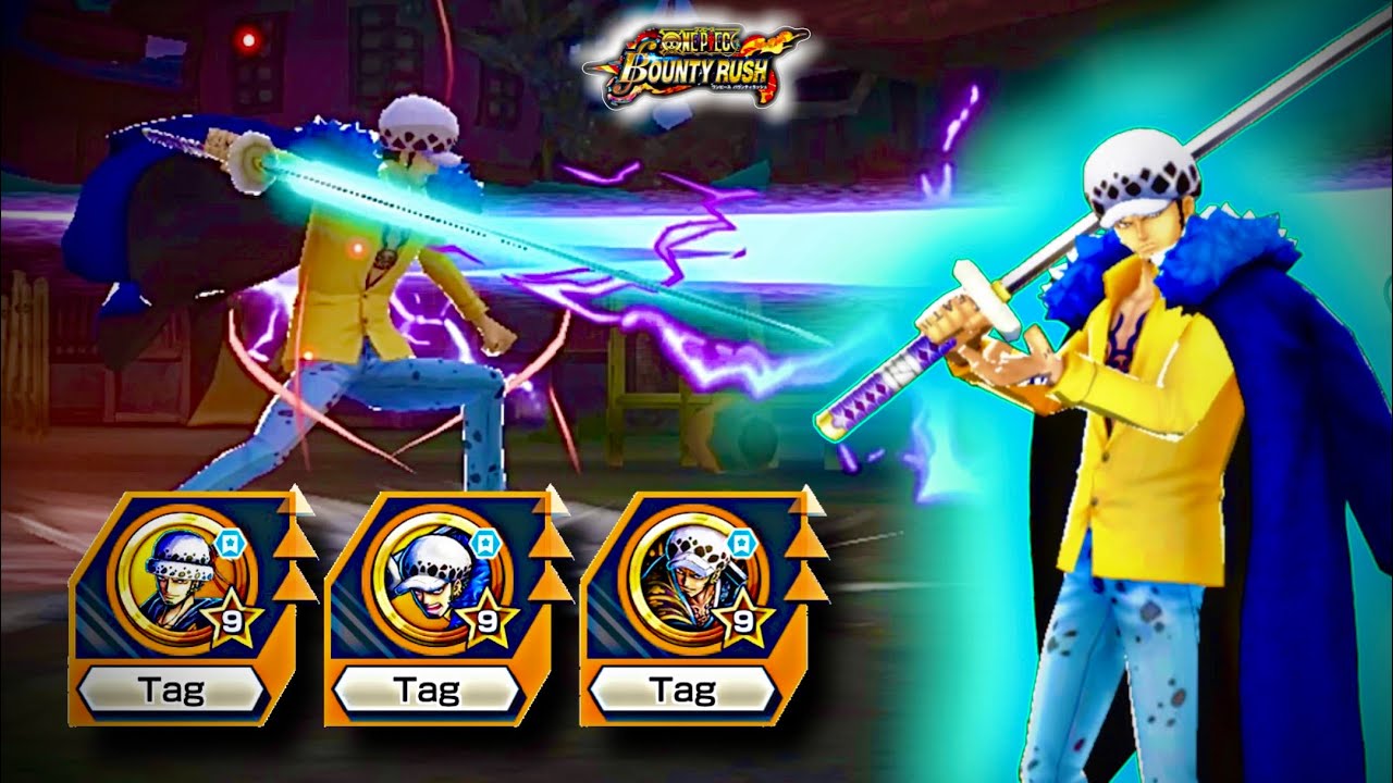 Triple Law Medal Set Showcase on Onigashima Law | One Piece Bounty Rush