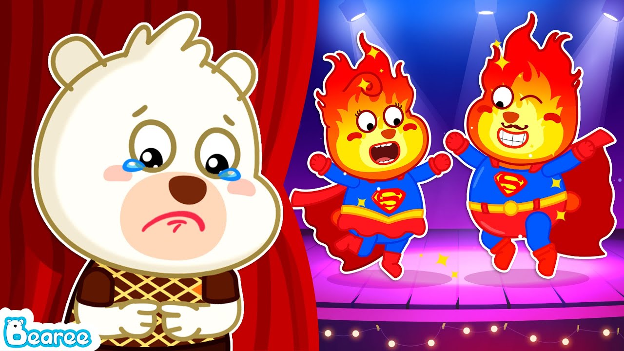 Baby Bear Feels Sad Without Super Powers 🐻💔 | Kids Cartoon Story