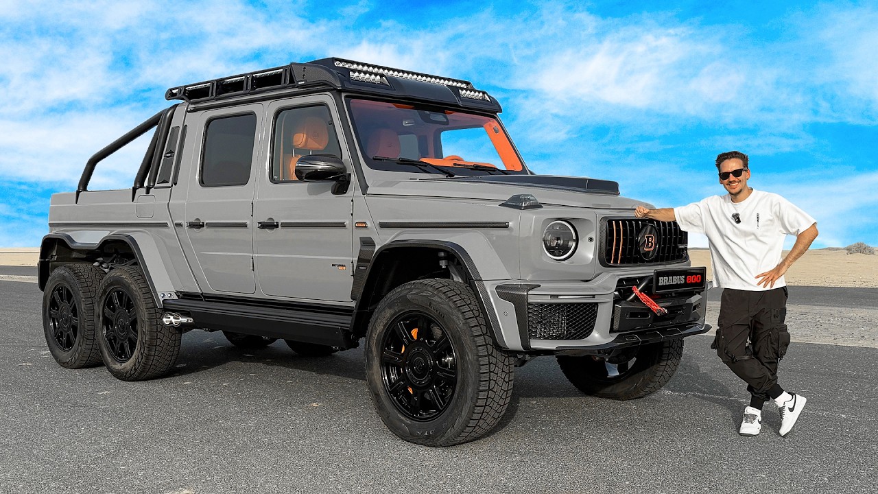 New $1.8 Million Brabus 6X6 Revealed