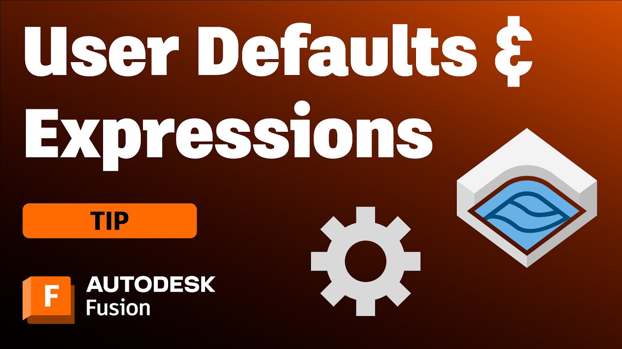 Stop Re-Entering CAM Values with User Defaults & Expressions in Fusion Manufacture
