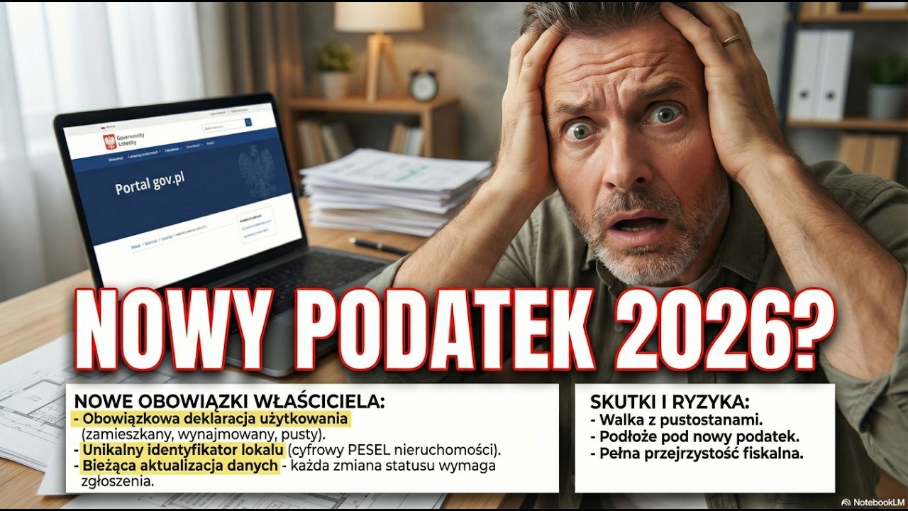 Rząd sprawdzi, co robisz w domu! 🏠⚖️ Centralna Ewidencja Lokali (CEL) 2026