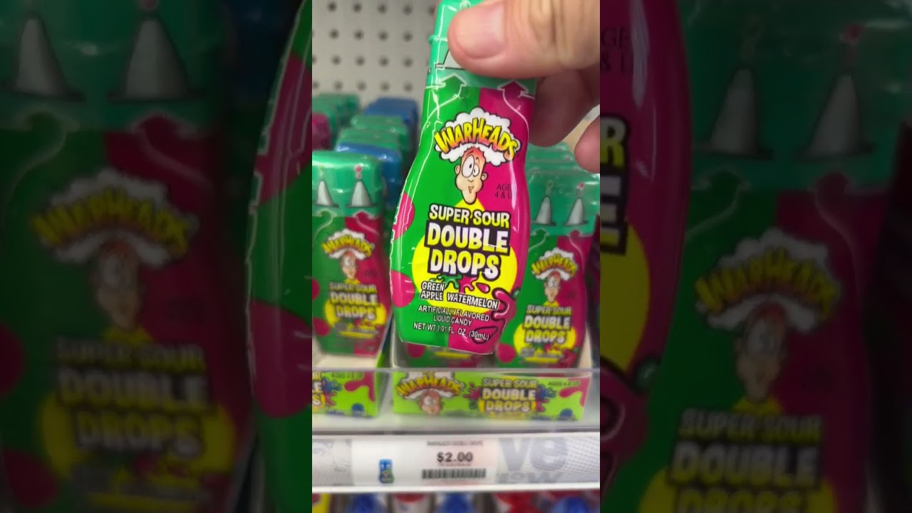 Warheads Super Sour Double Drops Candy