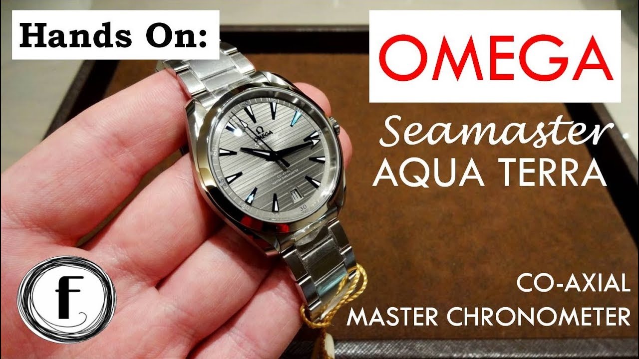 Omega Seamaster Aqua Terra 150 M Co-Axial Master Chronometer in 41mm / Hands On