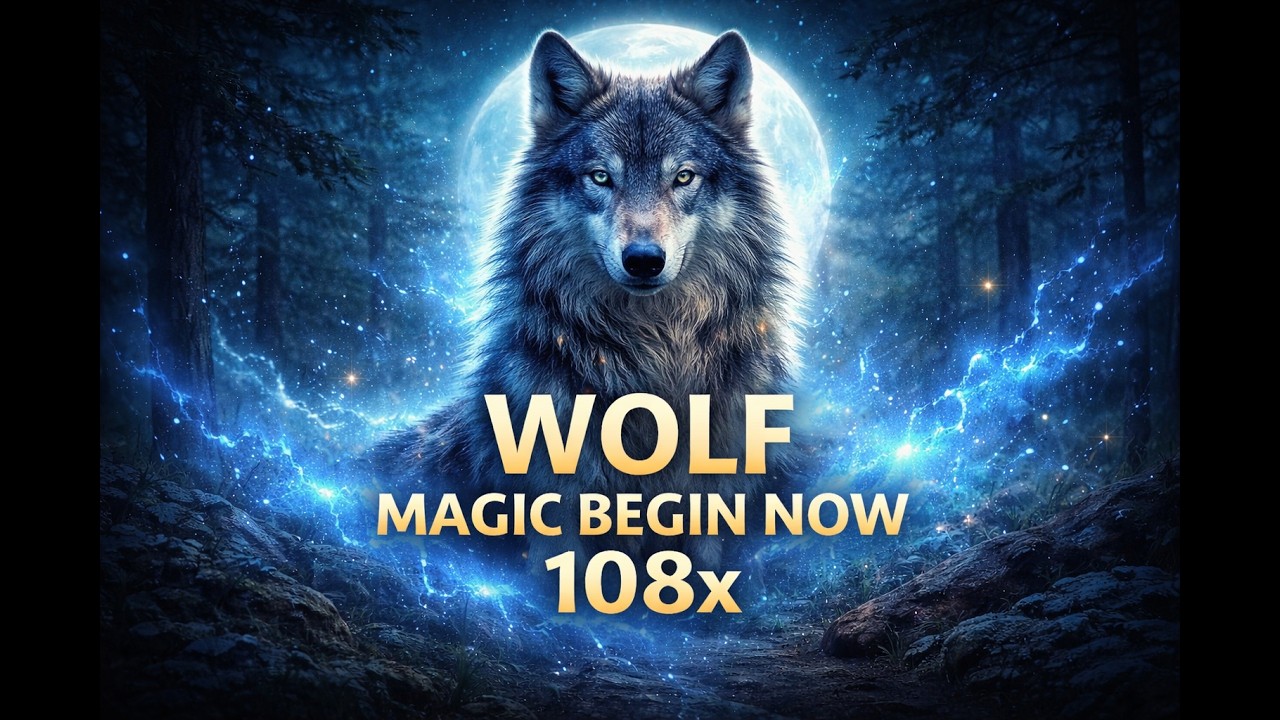 Wolf Magic Begin Now | 108× Switchword Chant for Intuition & Protection