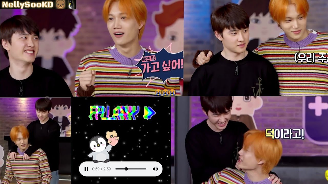 EXO  🐻❤️🐧 Arcade part 1 - KAISOO Moments