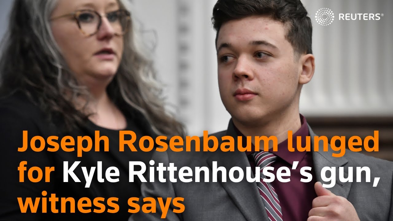Joseph Rosenbaum lunged for Kyle Rittenhouse&rsquo;s gun, witness says