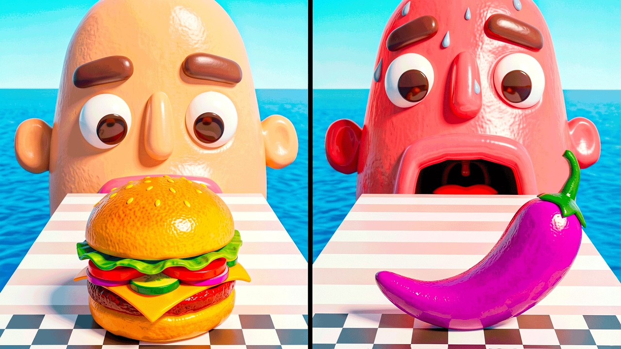 NOOB vs PRO vs HACKER in Sandwich Runner
