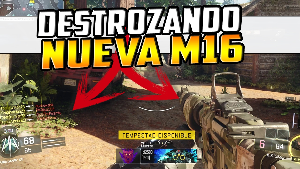 Destrozando con la NUEVA M16 !! - Black Ops 3 -