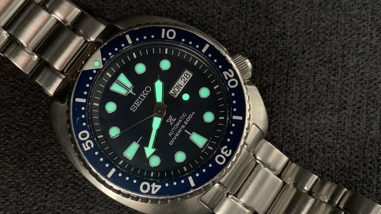 Seiko's Blue Turtle (SRP773)