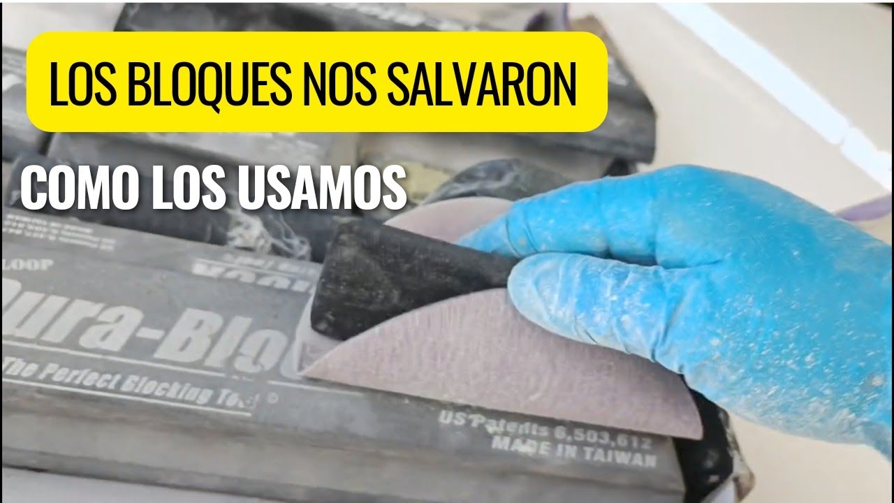 Blocks Para Lijar Carros.  respaldos de lija y varios usos