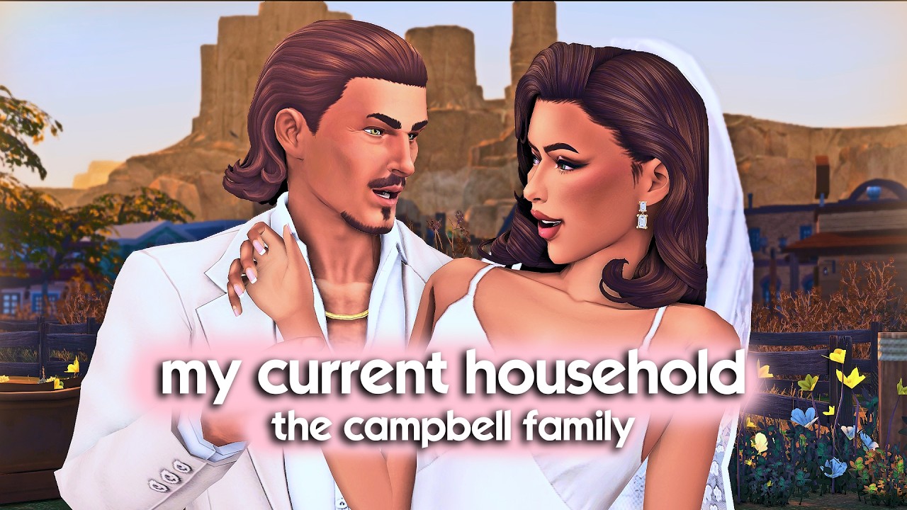 Моя текущая семья | Геймплей The Sims 4