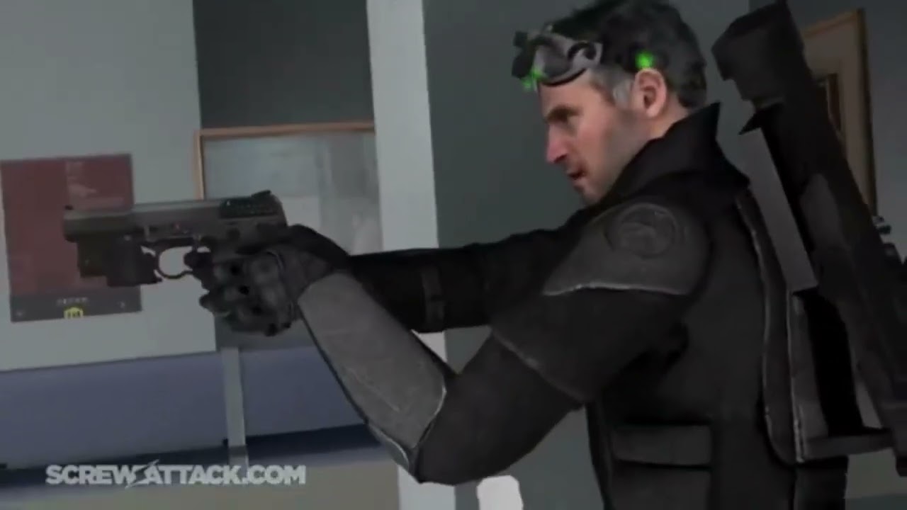 Solid Snake Vs Sam Fisher(Alternate Ending)