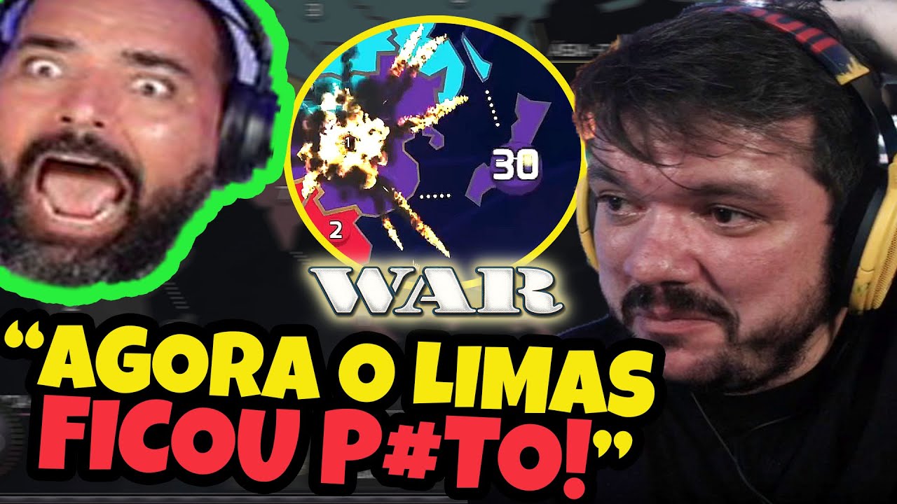 😱BT COMETEU O ERRO DE TENTAR ATACAR O LIMINHA NO JAPÃO! GAULES CHOROU DE RIR COM A PATETADA NO WAR!