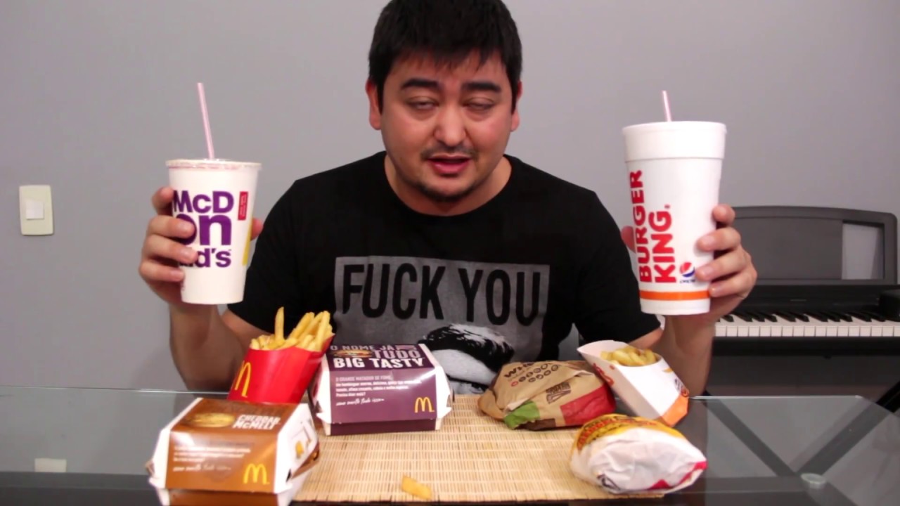 MC DONALD'S vs. BURGER KING - Qual o melhor? #11 - André Santi