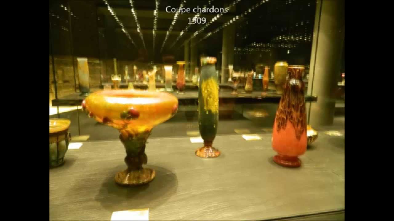 MUSEE DES BEAUX ARTS de Nancy Verrerie DAUM