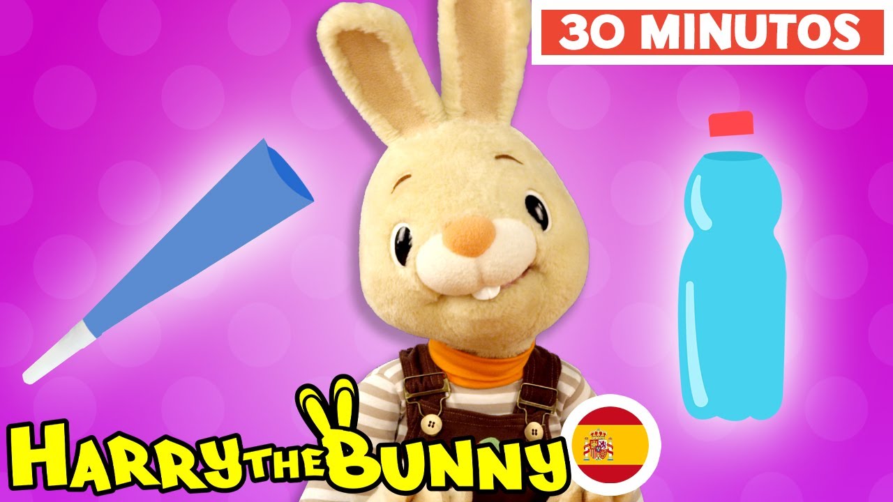 Harry El Conejito | Videos Educativos Para Niños | Botella | Números y Más! | @BabyFirst Español ​