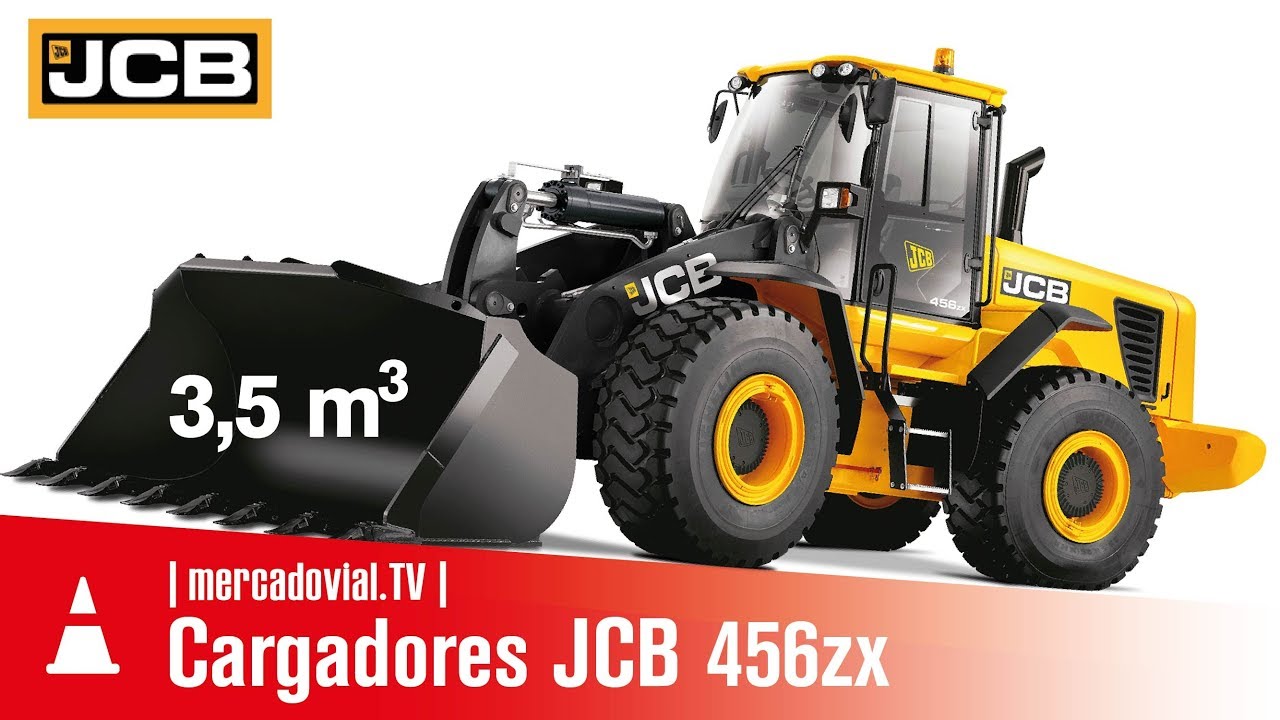 INFORME Cargadores Frontales JCB 456 ZX | 3,5 m3 Balde | Dercomaq