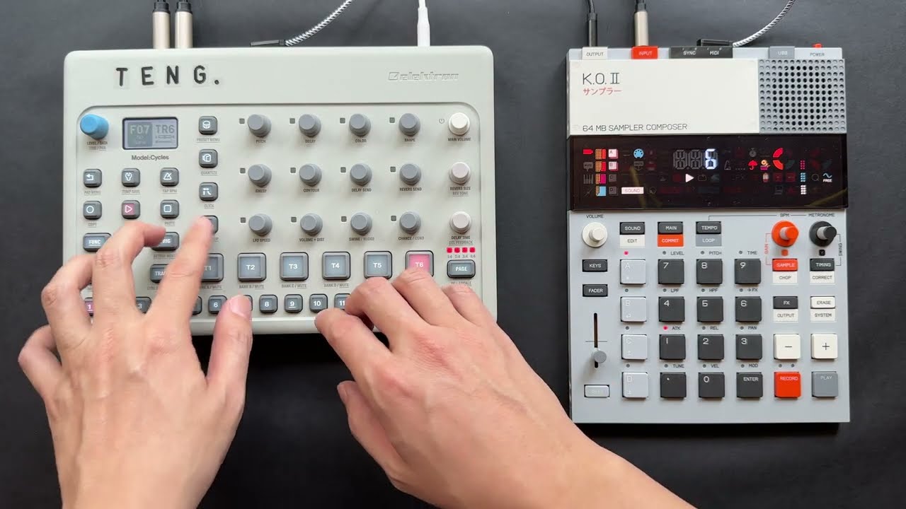 Dub Techno Machine Live 03 Teenage Engineering EP-133 K.O. II + Elektron Model:Cycles