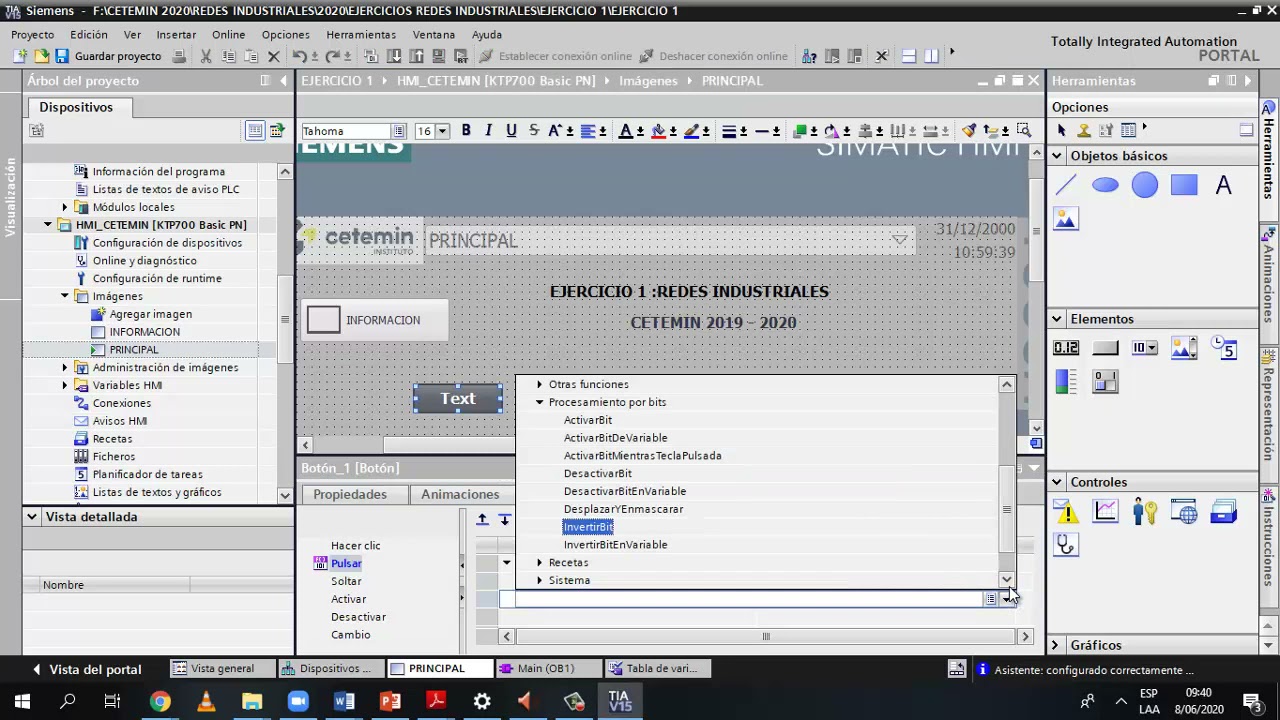COMUNICACION PLC Y HMI BASICO