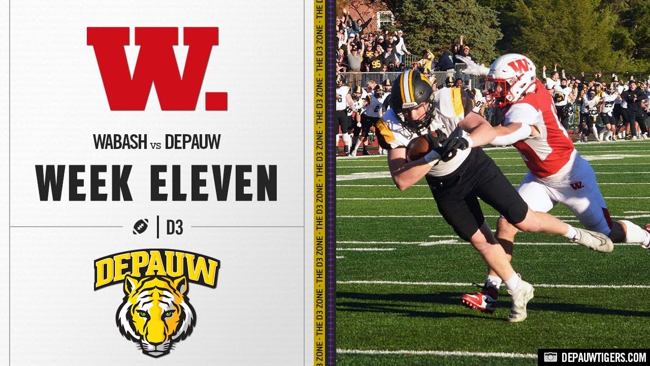 Wabash vs. Depauw Highlights (Monon Bell Game) | D3 College Football 2023