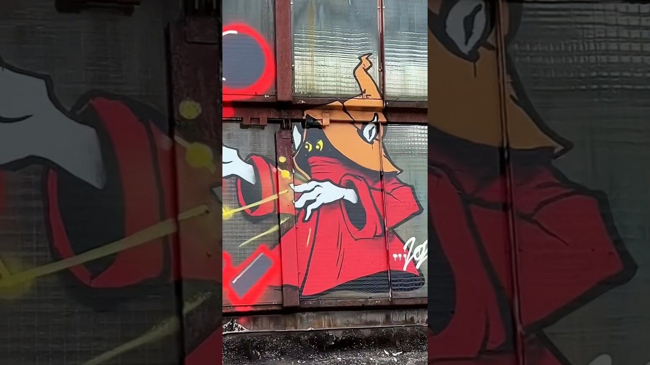 HE-MAN GRAFFITI PIECE 😁 #graffiti #graffitiart #shorts